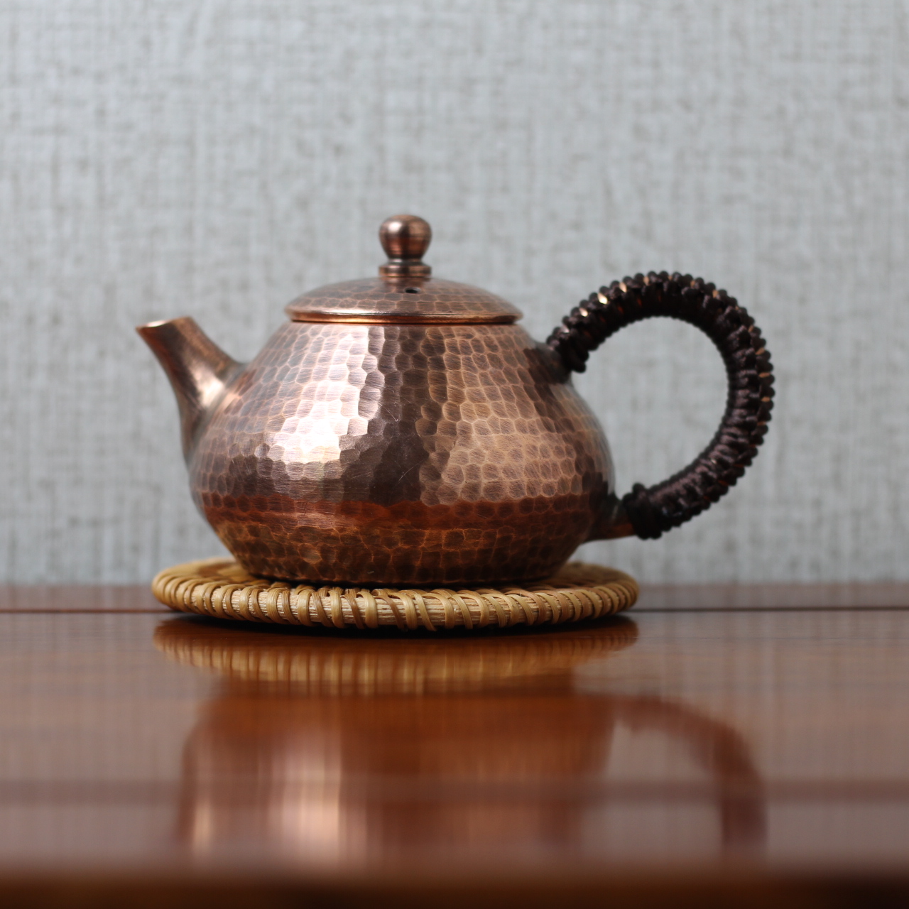 五六十年代铜茶壶铜壶，完整，做工好，细节处理完美，皮色包浆一流，大气美观，工艺-价格:388元-se89914496-铜壶/铜瓶-零售 ...