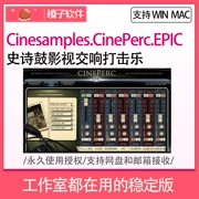Cinesamples.CinePerc.EPIC bộ phim hoành tráng nhạc giao hưởng bộ gõ màu sắc WIN MAC - Nhạc cụ MIDI / Nhạc kỹ thuật số