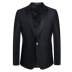 Bộ đồ nam trẻ trung màu đen siêu mỏng kinh doanh phù hợp với quầy hàng mùa thu đích thực YTTN25078AAS - Suit phù hợp áo len nam Suit phù hợp