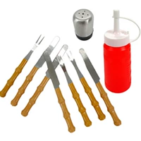 Комплект домашнего использования, складной нож, уличная вилка, набор инструментов с аксессуарами