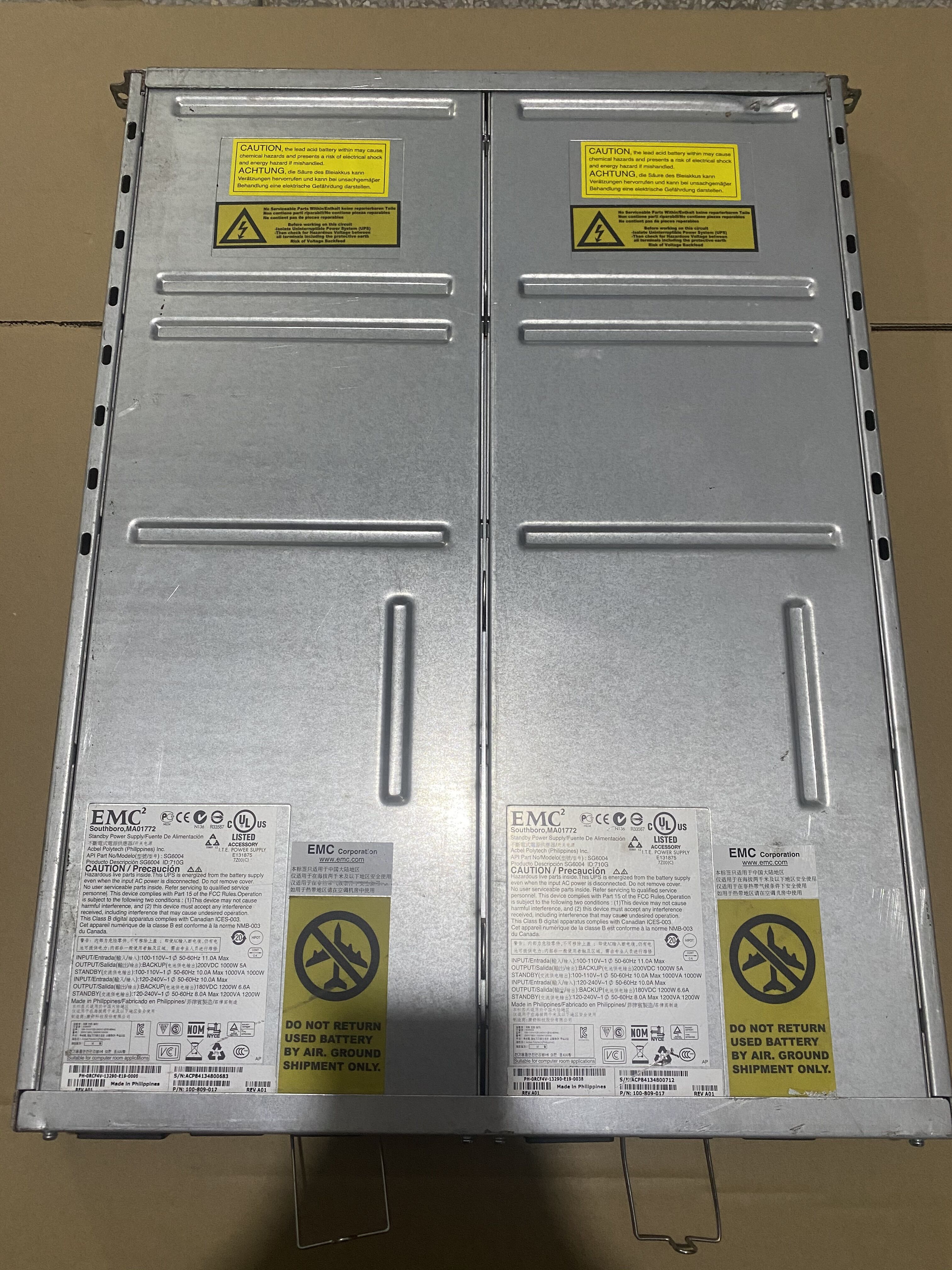 1200W Power Supply (SPS) 078-000-063 078-000-085 078-000-064 078