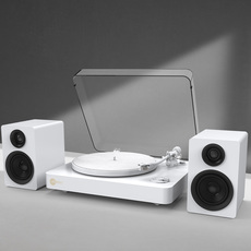 Виниловый проигрыватель 美国arkrocket polaris北极星黑胶唱片机 分体蓝牙音箱动磁唱针