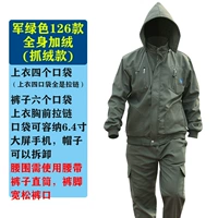 126 военный зеленый (с шляпой)