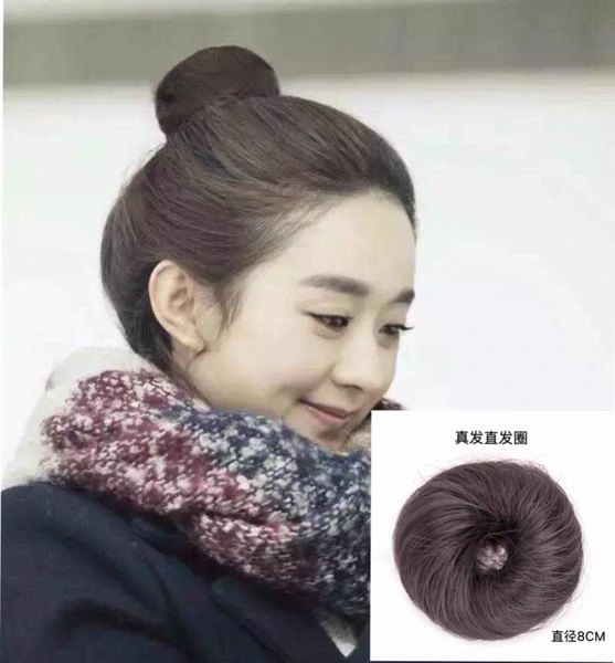 Парик изготовленный из настоящих волос, сумка через плечо, аксессуар для волос, заколка для волос, прямые волосы