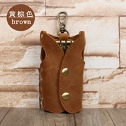 Da phiên bản Hàn Quốc của túi vest khóa túi thời trang dễ thương đa chức năng treo eo hoạt hình đổi thẻ đi xe nhỏ sáng tạo - Trường hợp chính