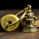 Kaiguang Bronze Three Lion Bells+Пять Император Деньг Медный Круг