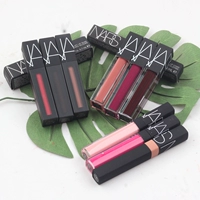 son môi 3ce NARS ống đen mờ son bóng mờ ăn màu đất màu bí ngô màu gạch cổ điển váy đỏ black rouge a15