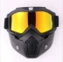 Kính chắn gió và cát X400, kính chắn gió bảo vệ xe máy trượt tuyết, quạt quân đội CS chiến thuật chống kính mặt nạ hàng điện tử 