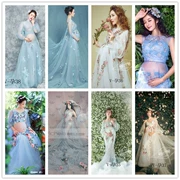 Phụ nữ mang thai ảnh photo costume 2018 thai sản mới ảnh quần áo studio theme nhiếp ảnh quần áo phụ nữ mang thai ảnh quần áo