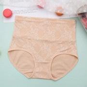 Cao eo đồ lót phụ nữ bông bụng sau sinh cotton thoáng khí kích thước lớn cơ thể chặt chẽ hình quần hông đồ lót của phụ nữ