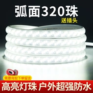 Đèn LED với trang trí trần nhà tự sướng 220V ngoài trời siêu sáng màu trắng không thấm nước ánh sáng ánh sáng ánh sáng tuyến tính ánh sáng ánh sáng