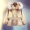 2018 mùa thu và mùa đông mới của Hàn Quốc phiên bản của eo tóc áo len lông thú lớn cổ áo trùm đầu len áo khoác nữ mùa thu và mùa đông ngắn triều áo khoác dạ nữ đẹp