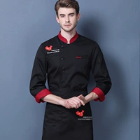 Черный фартук, лонгслив