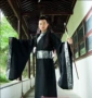 Wei Jinfeng Hanfu nam hiệp sĩ phong cách cổ điển học sinh học sinh quần áo tốt nghiệp lớp họp quần áo hiệu suất hàng năm - Trang phục dân tộc kiểu đồ bộ may vải thun