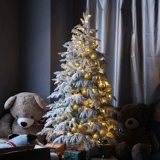 1,5 млн. Нордика INS Wind Рождественская елка 1,8 метра Домохозяйство Светящее Снежное слой дерево роскошное отделение снежного дерева