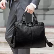 Túi xách tay phiên bản tiếng Hàn của chiếc cặp kinh doanh túi xách Túi xách đeo vai Túi đeo chéo nam túi xách nam