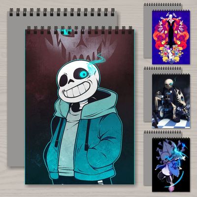 taobao agent Under the legend of the two -dimensional legend, Undertale game sketch This art uses A4 hand -painted sketchbook blank white painting