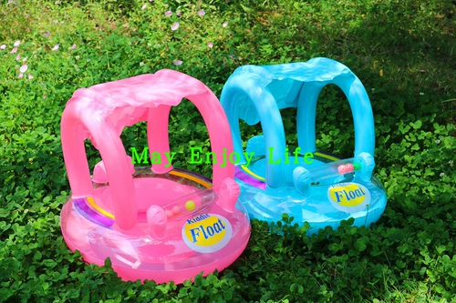 Надувной складной бассейн для младенца для плавания, плавательный круг