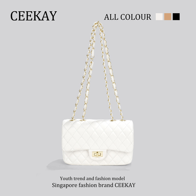 taobao agent Ceekay, advanced chain, small design shoulder bag, one-shoulder bag, Chanel style, chain bag, high-end