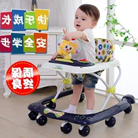 Bé con walker walker chống xe đẩy em bé 6 7-12-18 tháng con rollover cô gái cậu bé xe đẩy vovo 2 chiều