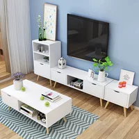 Gỗ dựa trên bảng điều chỉnh tối giản hiện đại tủ TV tủ TV đồ nội thất phòng khách tủ bàn cà phê kết hợp bên tủ tủ giày gỗ công nghiệp