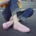 Giày đi mưa Các mẫu thời trang của phụ nữ mang phiên bản mới của Hàn Quốc của giày đế thấp đế thấp cao su bọc giày đi mưa Rainshoes