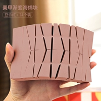 Градиент губчатая стрельба 24 [Бин ​​Паста красный]