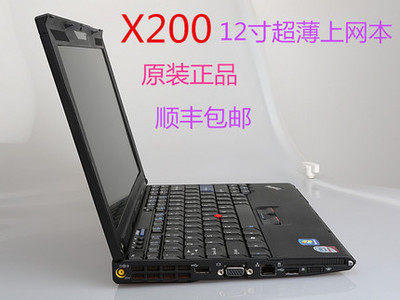 Ноутбук IBM Lenovo IThinkPad X200 x200S, 12-дюймовый нетбук, бесплатная доставка Изображение 1