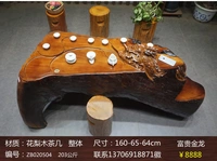 Rễ khắc bàn trà gỗ cây thân rễ bàn trà kung fu trà biển lê tự nhiên toàn bộ cây gốc bàn trà với cạnh gỗ công nghiệp - Các món ăn khao khát gốc bàn ghế gốc cây tràm