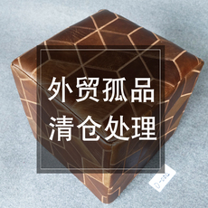 Татами 牛皮凳子轻奢沙发单人墩子真皮矮凳北欧客厅方凳卧室衣帽间家用小 OTHER