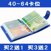 Công suất lớn mới thẻ đa thẻ gói phụ nữ Hàn Quốc phiên bản của các gói thẻ lớn của nam giới chống degauss card holder bộ thẻ gói thẻ kinh doanh