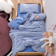 ba mảnh cô gái bộ đồ giường mẫu giáo đặc biệt cho trẻ em ngủ trưa chăn bông bé con đực nhập học - Bộ đồ giường trẻ em