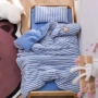 ba mảnh cô gái bộ đồ giường mẫu giáo đặc biệt cho trẻ em ngủ trưa chăn bông bé con đực nhập học - Bộ đồ giường trẻ em chăn ga gối đệm cho bé gái	