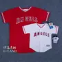 Yi tình yêu cửa hàng MLB đồng phục bóng chày thiên thần đội Angels cha mẹ và con mặc trẻ em mặc các cặp vợ chồng hip-hop thể thao ngắn tay T-Shirt bộ adidas nam thu đông