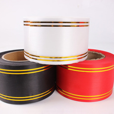 Свадебная корзина под цветы 包邮烫金边条幅飘带开业花篮写字带6cm8cm宽花店用品鲜花包装材料