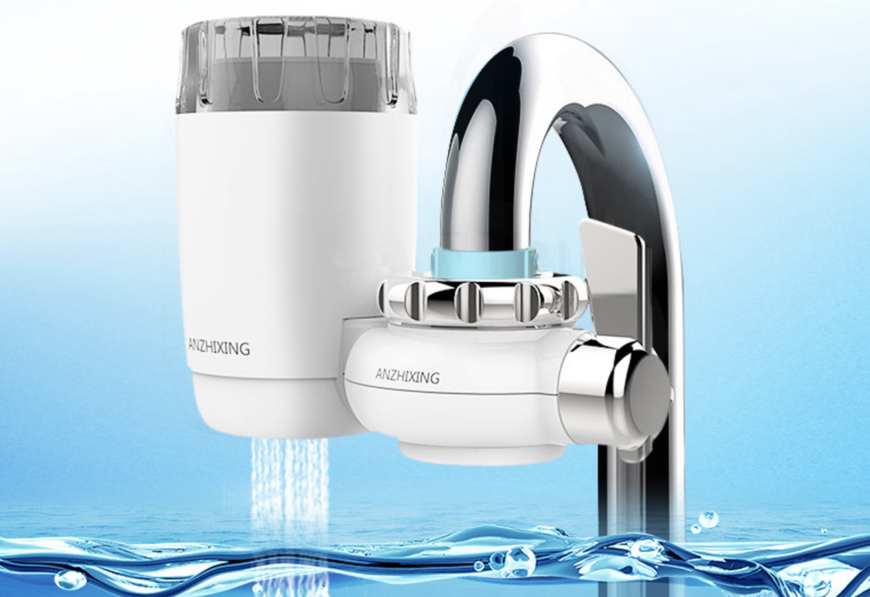 安之星的这款水龙头净水器,全新升级超滤膜技术,0.