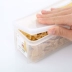 Heart IKEA Nhật Bản tủ lạnh bọc nhựa hộp bảo quản hộp bảo quản hộp treo mì Ý nhà - Đồ bảo quản Đồ bảo quản