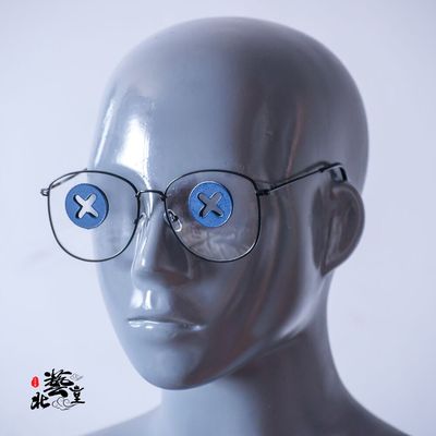 taobao agent [Beiyi Hall] Luckyer COS props buttons, eye glasses models