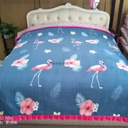 Tấm trải giường bốn mùa cộng với khăn trải giường bằng pha lê nhung dày tùy chỉnh lớn đa chức năng ab sử dụng kép kích thước lớn - Trải giường