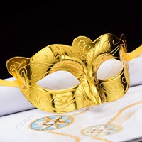 Маска барона золотой цвет