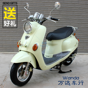 Được sử dụng Suzuki Lixing 125cc xe máy xe retro rùa nhỏ vua bốn thì nhiên liệu xe của phụ nữ scooter