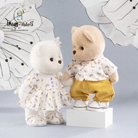 Teddytales, плюшевый комплект, игрушка, кукла, фигурка, медведица Лина, детская одежда