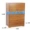[Ưu đãi đặc biệt] Nan tre ngăn kéo tủ ngăn kéo lưu trữ phòng ngủ hợp nhất tủ gỗ rắn tủ đầu giường hoàn thiện giải phóng mặt bằng - Buồng