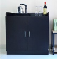 Cửa duy nhất 3 cửa Thâm Quyến melamine board đôi cửa tủ side tủ trà tủ tủ trắng bữa ăn tủ nhỏ