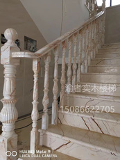 Балясины 仿大理石仿玉石水转印扶手栏杆别墅楼梯阳台护栏烤漆颜色可定制