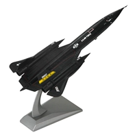 Q-Telbo 1: 144 Blackbird SR-71A máy bay trinh sát hợp kim mô hình máy bay mô phỏng hoàn thành đồ trang trí RC SR7 - Mô hình máy bay / Xe & mô hình tàu / Người lính mô hình / Drone đồ chơi xe tăng