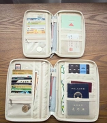Khóa kéo tài xế túi lưu trữ nhiều thẻ vị trí ví tiền ví vé vé hộ chiếu gói dễ thương