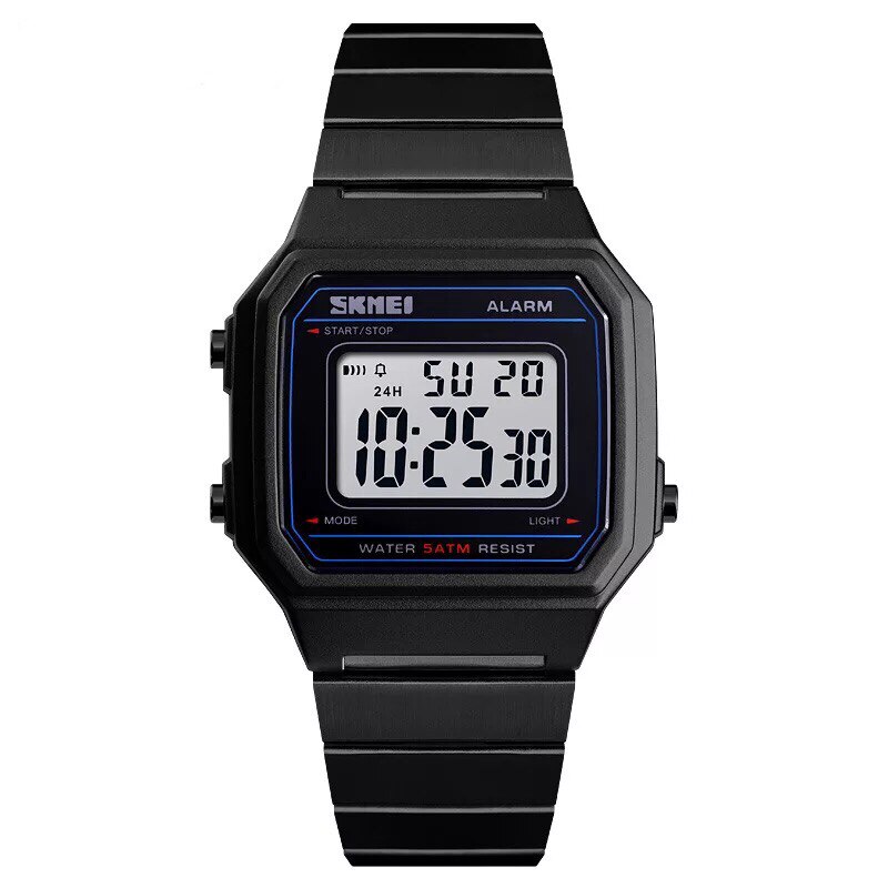 INS Harajuku Style Rectangular Electronic and Female Middle School Students Trend Digital Display Small Watch for Male _voghion.com