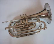 Nhạc cụ kèn trombone Marching b thương hiệu điều chỉnh loại pít-tông trombone - Nhạc cụ phương Tây