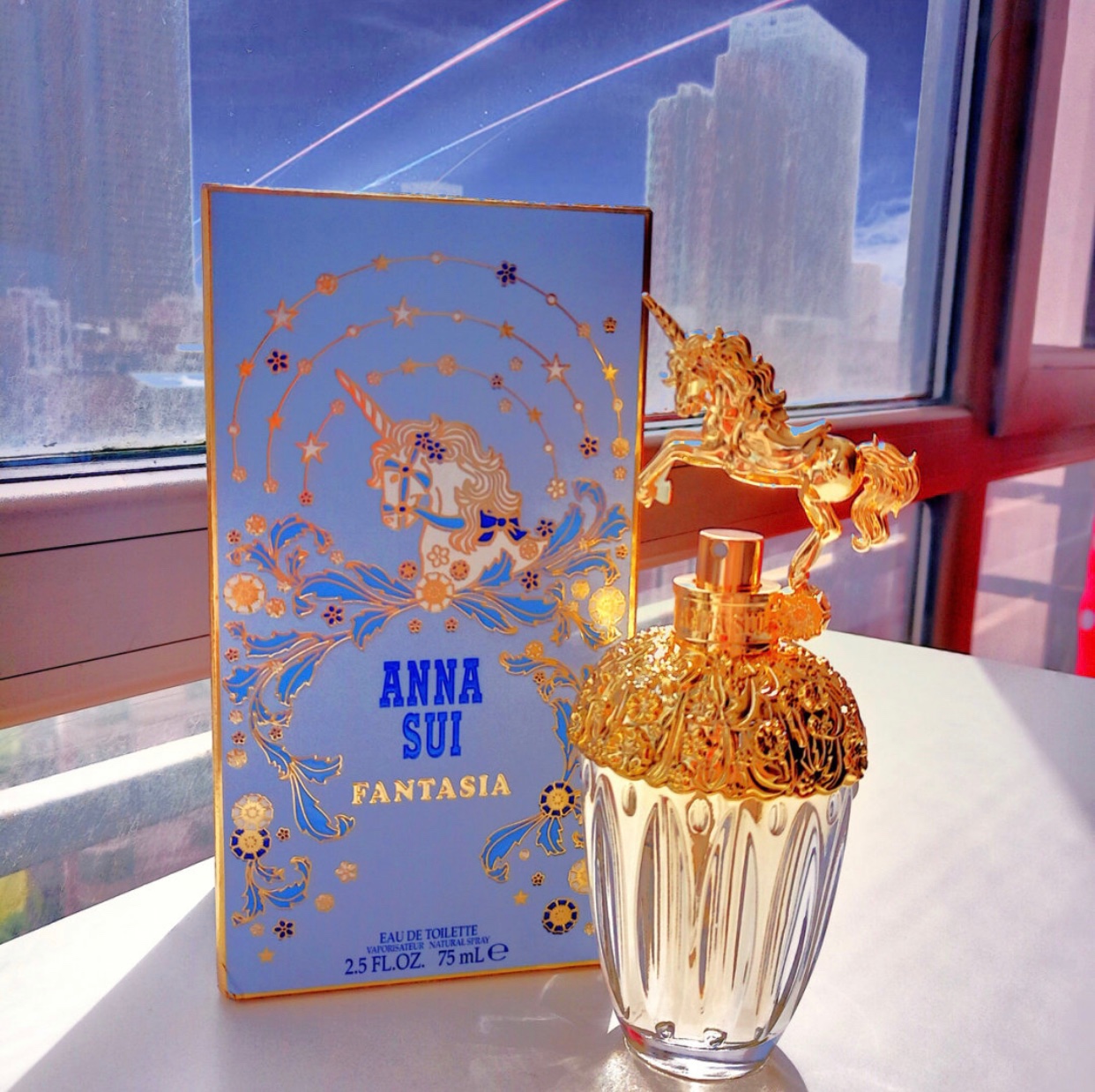 ANNA SUI 安娜苏 fantasia 筑梦天马独角兽淡香水 75ml*2件 优惠码折后￥703包税包邮